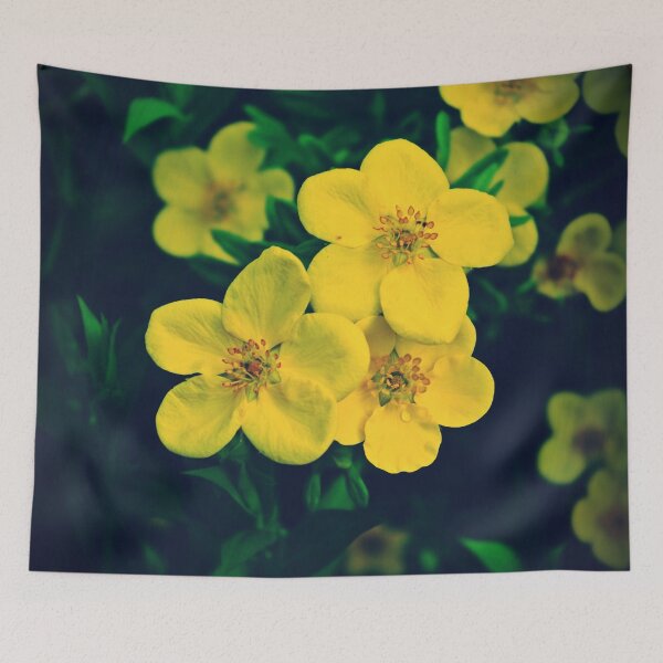 Item preview, Yellow Potentilla Blossoms designed and sold by VikingVisual.
