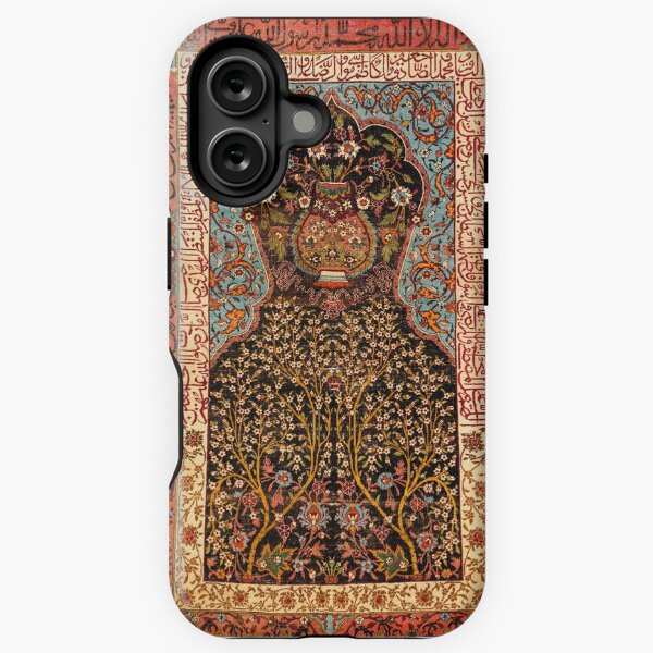 Item preview, Safavid Kashan or Isphahan Persian Rug Print designed and sold by Vicky Brago-Mitchell®.