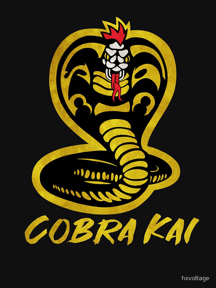 "Cobra Kai Hawk" T-shirt by hxvoltage | Redbubble