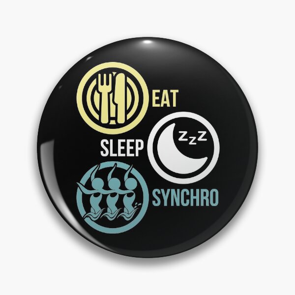 Item preview, Eat Sleep Synchronized Swimming Syncro Synchronised designed and sold by NeXore.