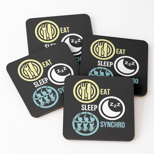 Item preview, Eat Sleep Synchronized Swimming Syncro Synchronised designed and sold by NeXore.