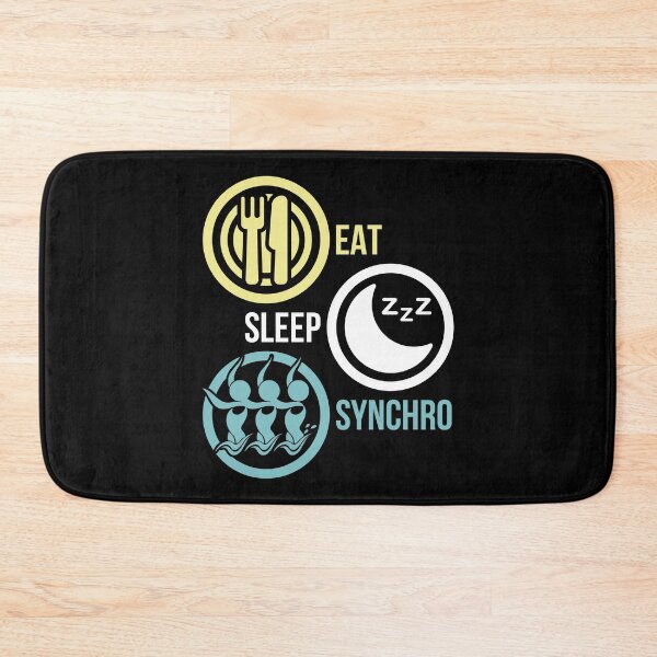 Item preview, Eat Sleep Synchronized Swimming Syncro Synchronised designed and sold by NeXore.