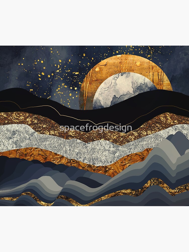 Metallic Mountains by spacefrogdesign