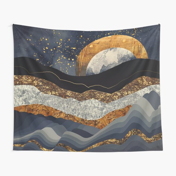 magical mountain tapestry