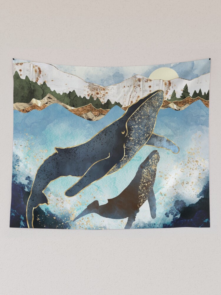 Thumbnail 2 of 3, Tapestry, Bond V designed and sold by spacefrogdesign.