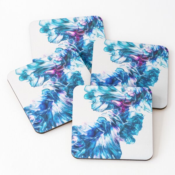 Item preview, flowery blues... designed and sold by wigs.