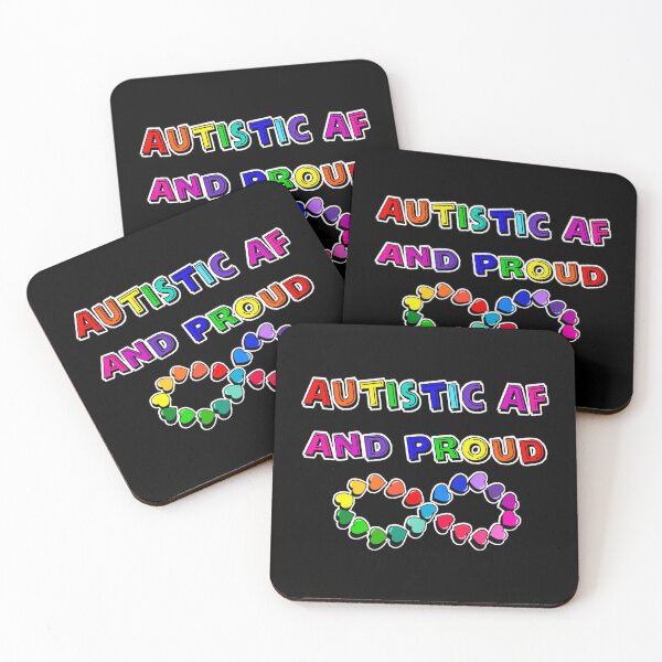 Item preview, Autistic AF  designed and sold by AuDHDesigns AUS .