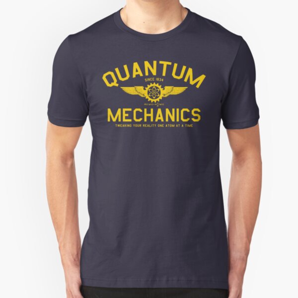QUANTUM MECHANICS Slim Fit T-Shirt