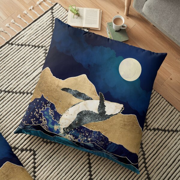 Live Free Floor Pillow