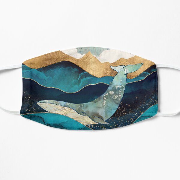 Blue Whale Flat Mask