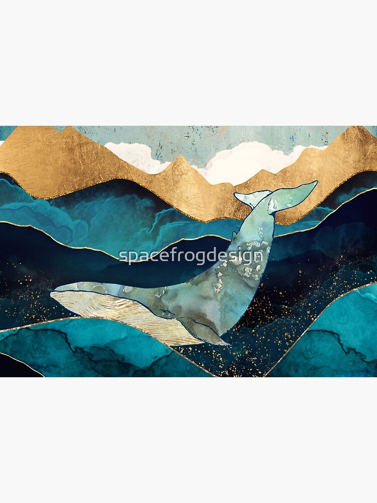 Blue Whale by spacefrogdesign