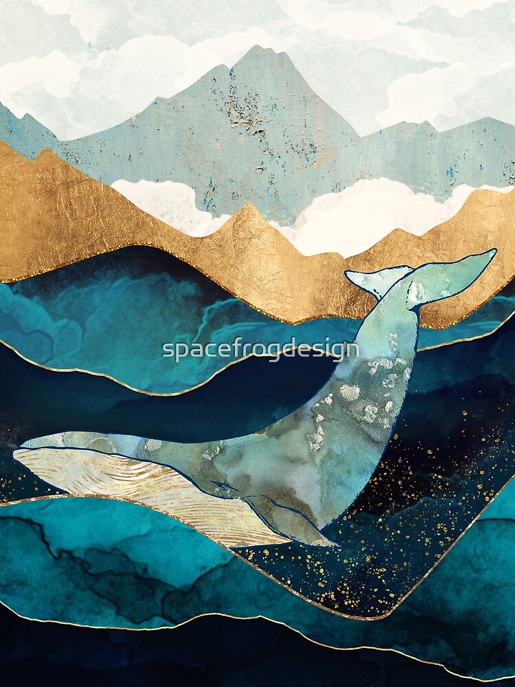 Blue Whale by spacefrogdesign