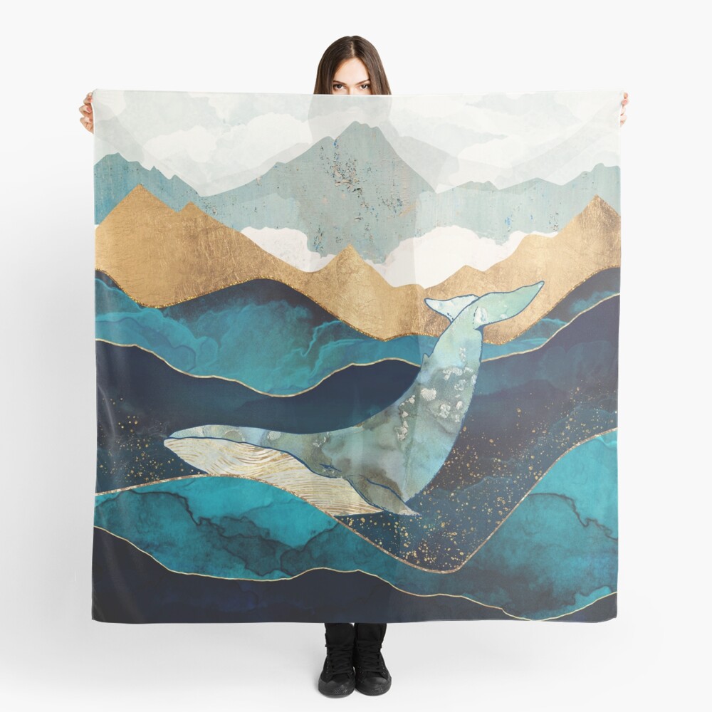 Blue Whale Scarf