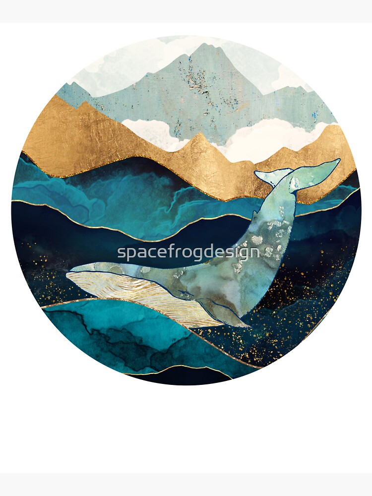 Blue Whale by spacefrogdesign
