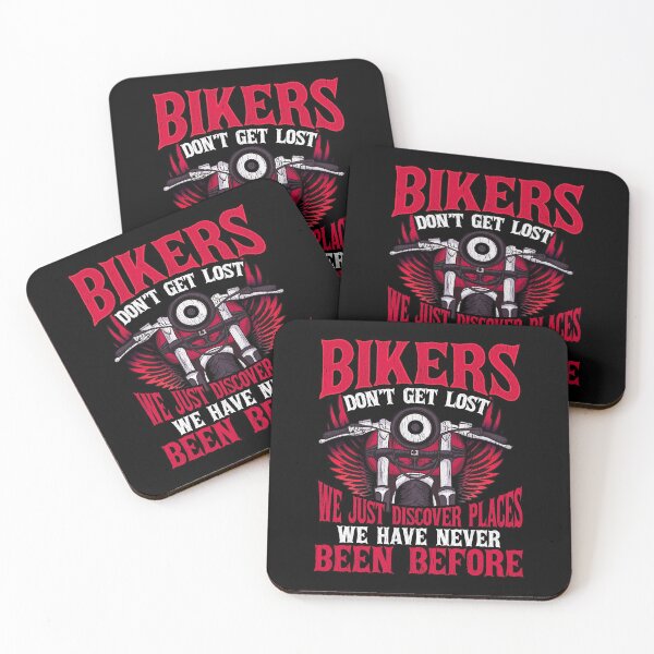 Item preview, Bikers Don't Get Lost We Just Discover Places We Have Never Been To Before  designed and sold by Mrpotts73.