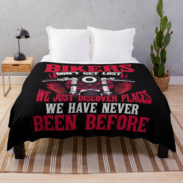 Item preview, Bikers Don't Get Lost We Just Discover Places We Have Never Been To Before  designed and sold by Mrpotts73.