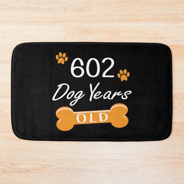 Item preview, 602 Dog Years Old Funny 86th Birthday Puppy Lover design designed and sold by Grabitees.