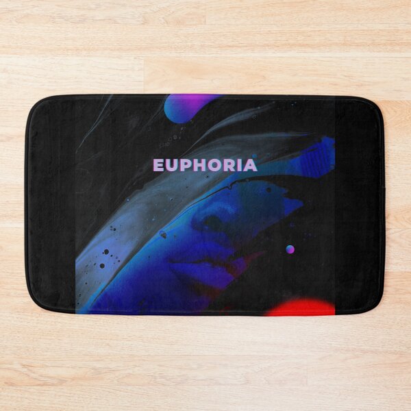 Item preview, Euphoria black poster designed and sold by Corgi-Gang.