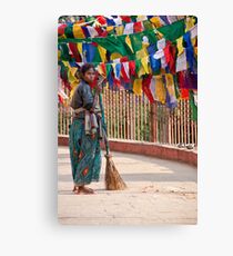 Sweeper Canvas Print