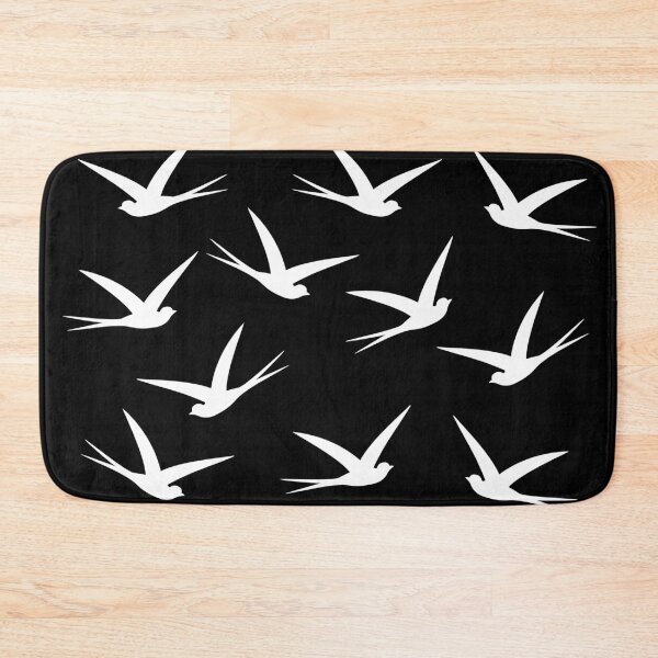 Item preview, Swallows Flying Bird Pattern designed and sold by AntiqueImages.