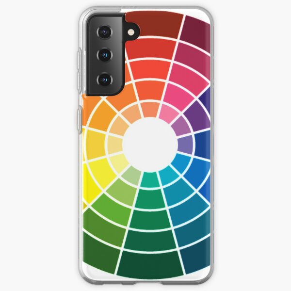 Colour wheel tints tones and shades Samsung Galaxy Soft Case