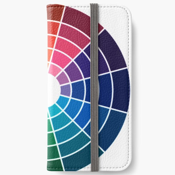 Colour wheel tints tones and shades iPhone Wallet