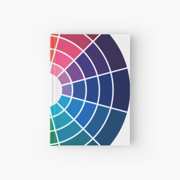 Colour wheel tints tones and shades Hardcover Journal