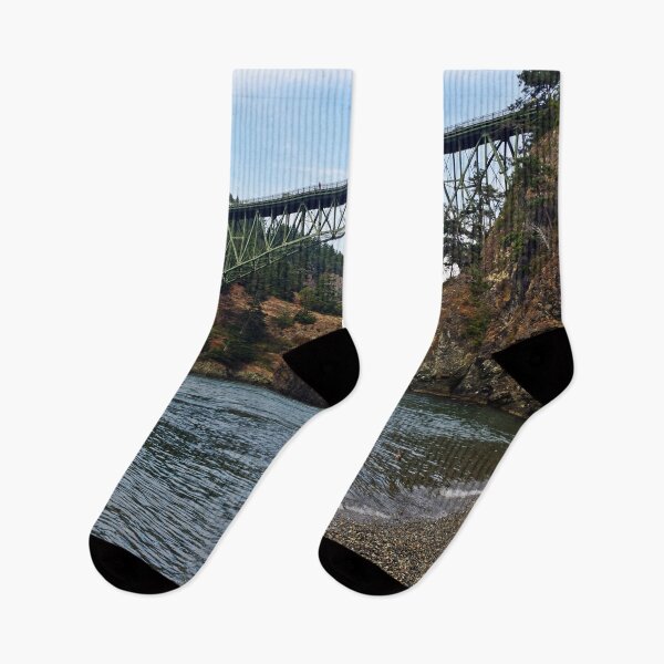 Item preview, Deception Pass Bridge - vertical designed and sold by VikingVisual.