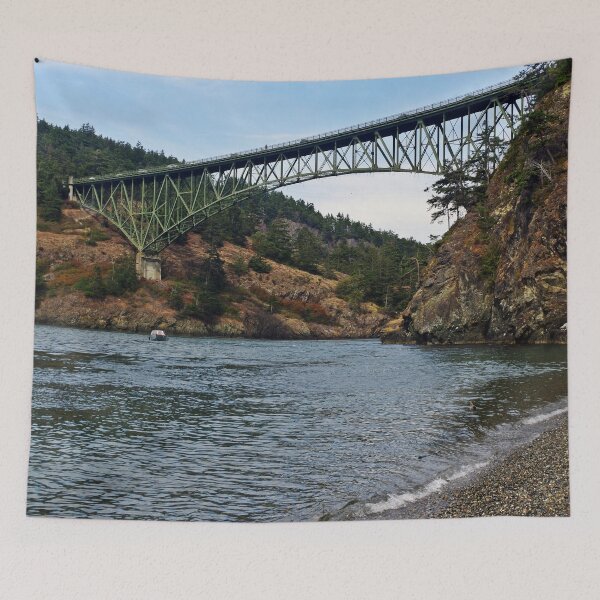Item preview, Deception Pass Bridge - vertical designed and sold by VikingVisual.