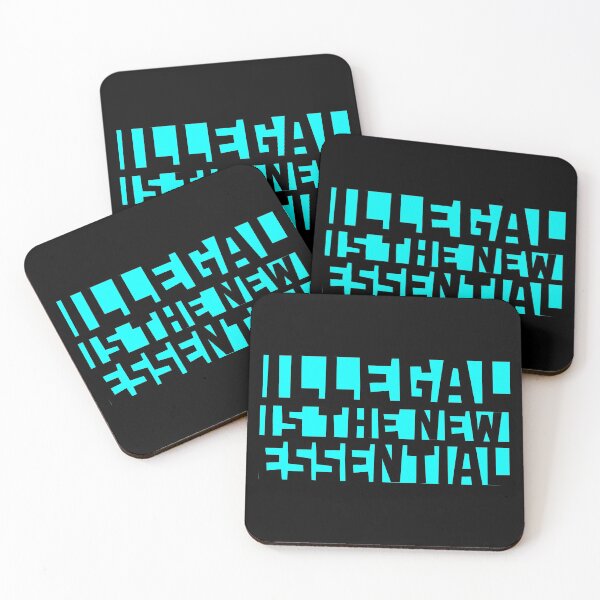Item preview, Illegal is the new Essential (Blue) designed and sold by ArtofDissent.
