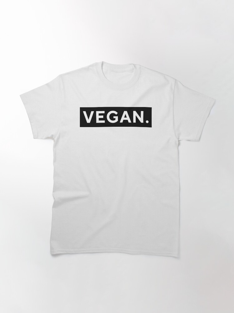 vegan statement shirt