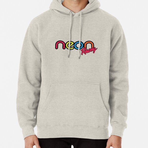 Neon Racing Pullover Hoodie