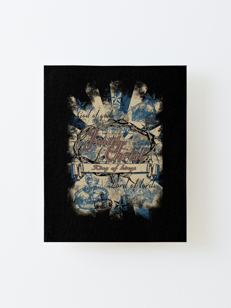 Alternate view of King of Kings - Jesus Christ Mounted Print