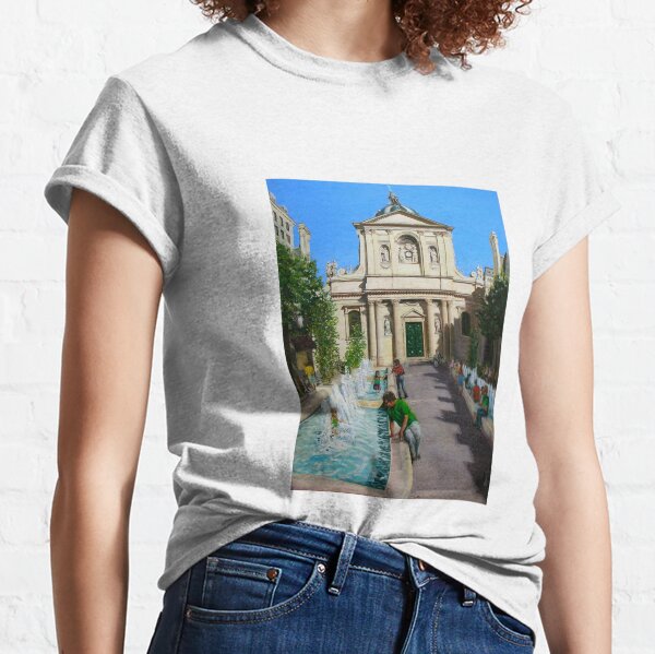 La Sorbonne, Paris France, on a very hot day Classic T-Shirt