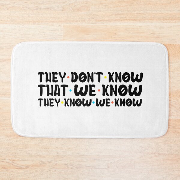 Item preview, They don't know that we know designed and sold by MaiSeries.