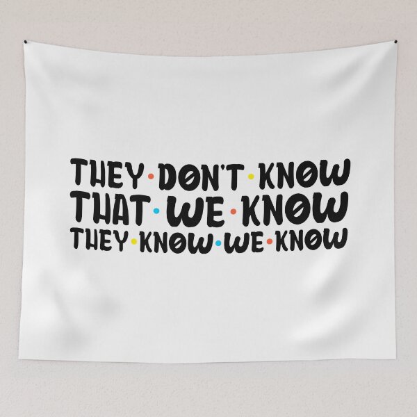 Item preview, They don't know that we know designed and sold by MaiSeries.