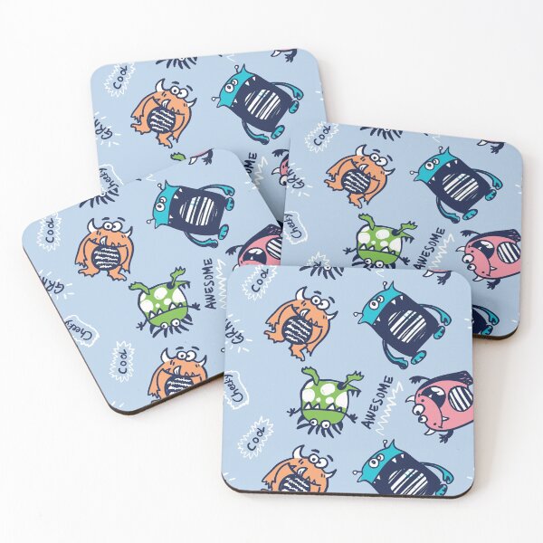Item preview, Cute Colorful Monsters designed and sold by AnastasiaDesign.