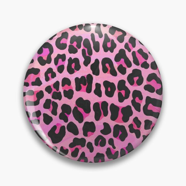 Item preview, Leopard Black and Hot Pink Print designed and sold by ImagineThatNYC.