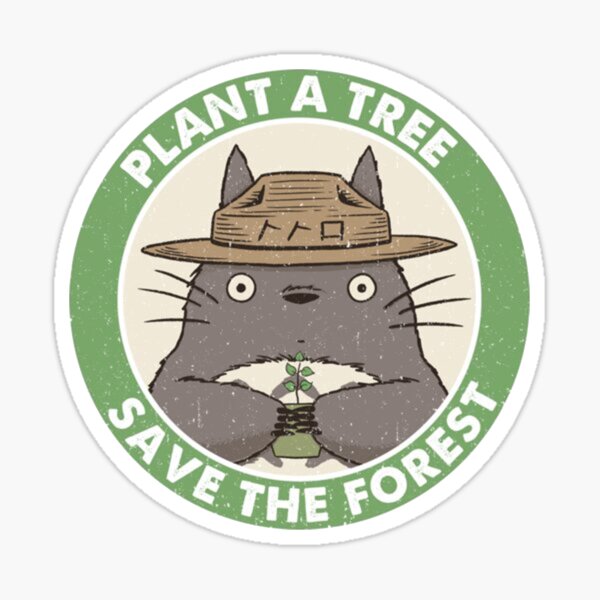Plant a tree Sticker