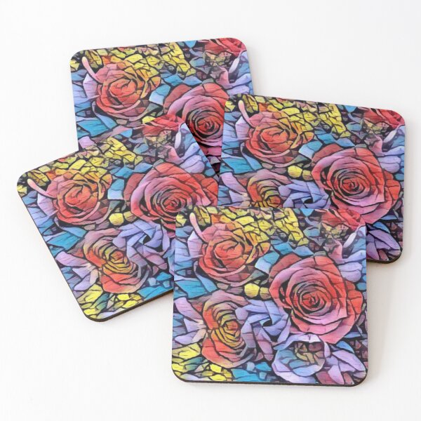 Item preview, Mosaic roses designed and sold by sillybanana.