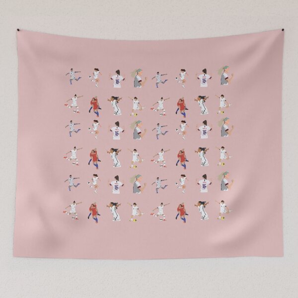 Item preview, USWNT Players Pattern  designed and sold by Hevding.