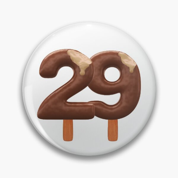 Item preview, 29 Ice Cream Twenty Nine Number 3d Chocolate designed and sold by HelloFromAja.