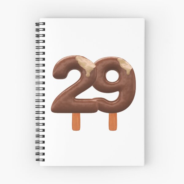 Item preview, 29 Ice Cream Twenty Nine Number 3d Chocolate designed and sold by HelloFromAja.