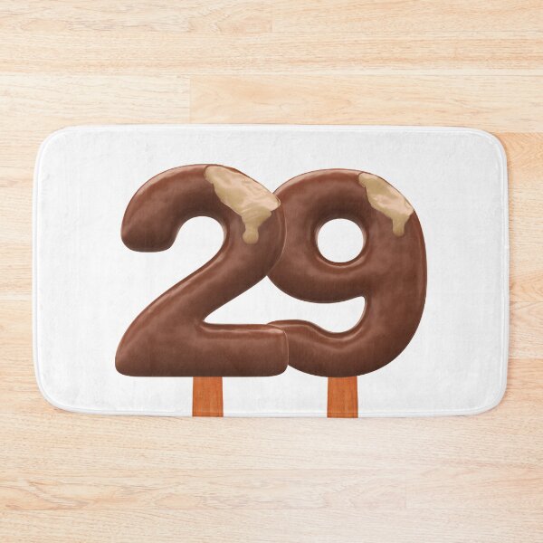 Item preview, 29 Ice Cream Twenty Nine Number 3d Chocolate designed and sold by HelloFromAja.