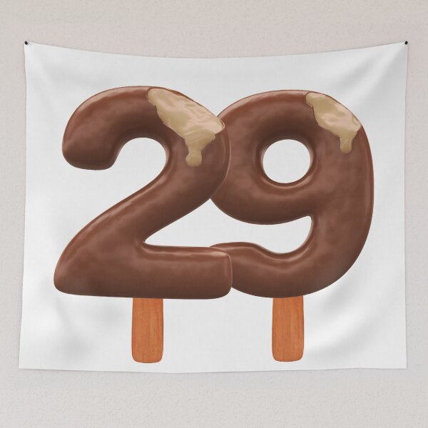 Item preview, 29 Ice Cream Twenty Nine Number 3d Chocolate designed and sold by HelloFromAja.