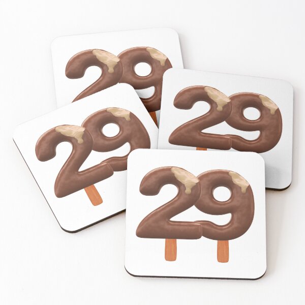 Item preview, 29 Ice Cream Twenty Nine Number 3d Chocolate designed and sold by HelloFromAja.