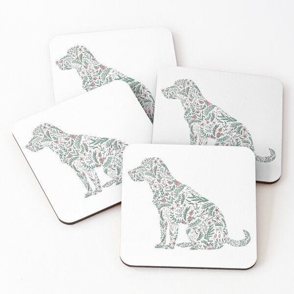 Item preview, Dog Floral Silhouette designed and sold by famorack.