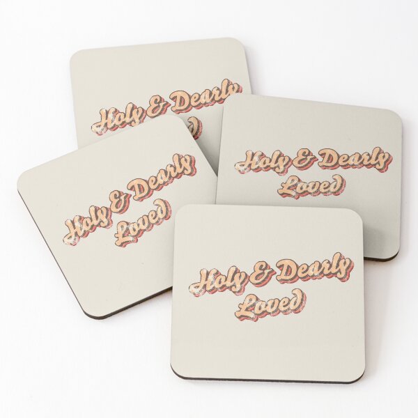 Item preview, Holy & Dearly Loved designed and sold by taylorsarttable.