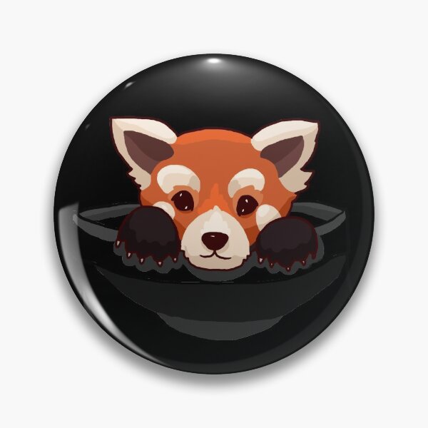 Item preview, Pocket Panda - red panda in your pocket designed and sold by HighFives555.