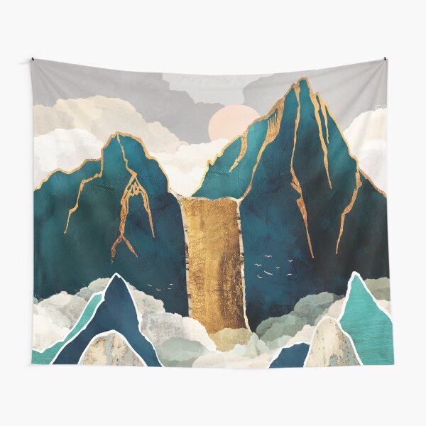 Item preview, Golden Waterfall designed and sold by spacefrogdesign.